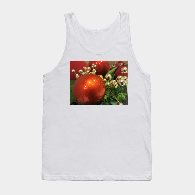 Paris Christmas Bulbs Tank Top by BlackBeret